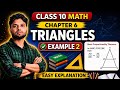 Class 10 Maths Chapter 6 Triangles Example 2 | Explanation Assamese Important Example l SEBA/HSLC