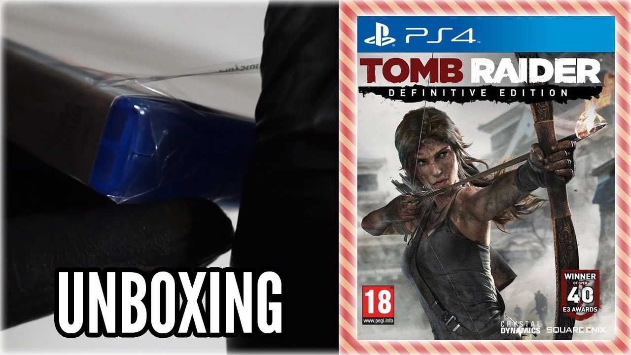 Tomb Raider: Definitive Edition (PS4) - Unboxing