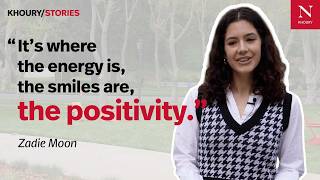 What does Zadie love about studying at Khoury College in Oakland? | Khoury Stories