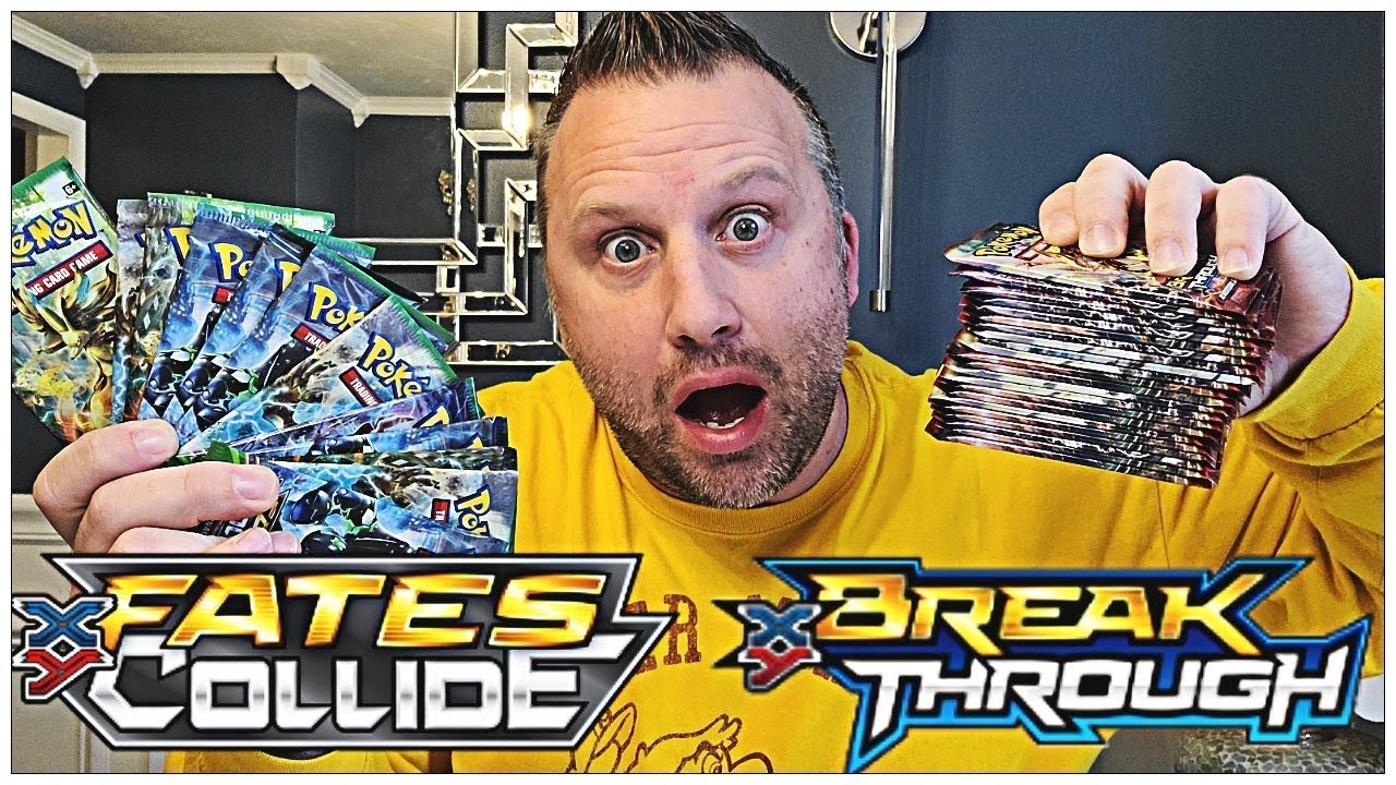 POKEMON PACK BREAK XY HIDDEN FATES AND XY BREAKTHROUGH LIVE ON YOUTUBE!