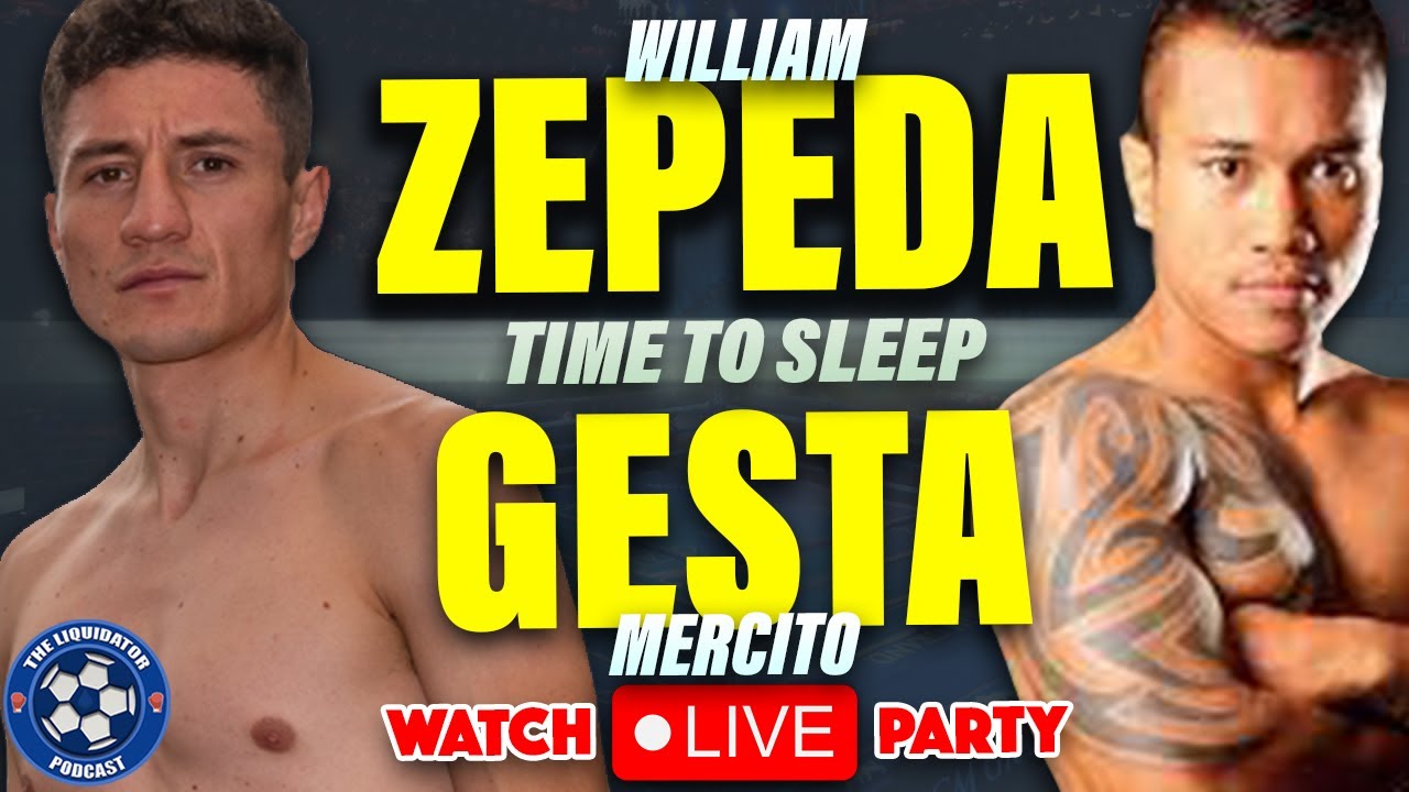 ZEPEDA vs GESTA LIVE Stream Full Fight Watch Party and Commentary
