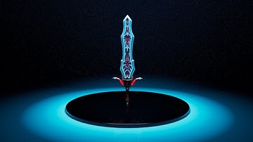 Autodesk Maya Sword 3d Model