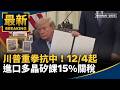 川普政府對中強硬與美國內政政策出手