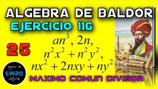 Least Common Multiple of Monomials and Polynomials - Baldor Algebra from Scratch - Exercise 116 25 screenshot 2
