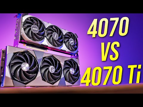 RTX 4070 vs RTX 4070 Ti - Is Ti Worth $200?