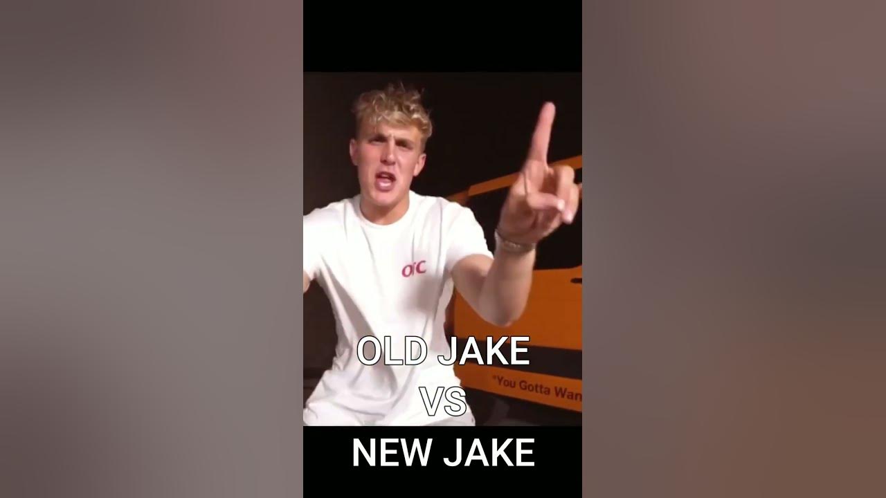 Old Jake Paul VS New Jake Paul shorts YouTube