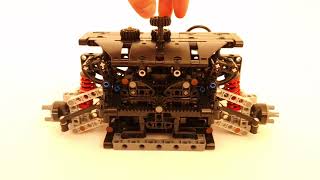 Lego Technic Height-Adjustable Front Suspension for 1:8 Hypercar