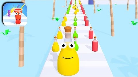 ✅Juice Run in Max Levels Gameplay ios, Android/New Update All Trailers Game walkthrough #4