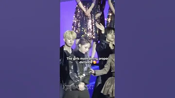 The Way Jimin Bowing Down To Girl Idol He Respect Every Girl Bts Jimin Shorts 