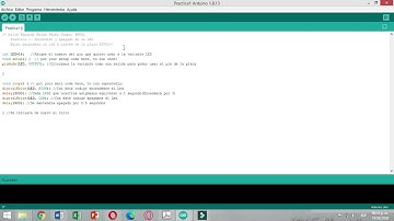 Programación para placa ESP32/ Encendido y apagado de un LED/ Practica 1