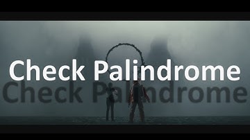 "Check Palindrome" - Codesignal #3 - JAVA/ KOTLIN Solution