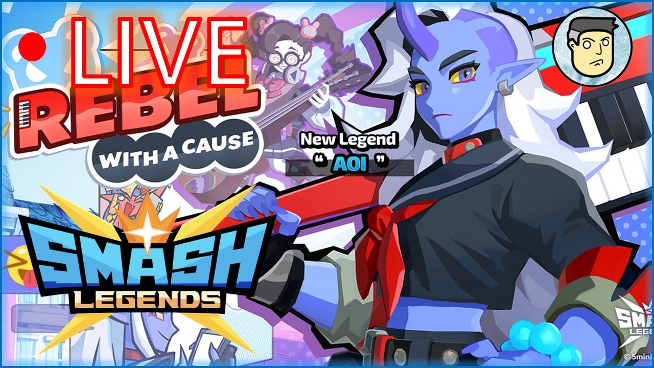 (Live) #23/2023 SMASH LEGENDS - อาโออิมาแล้ว! เดย์วันไม่ได้ไลฟ์ มาไลฟ์ ...