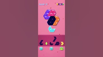 Block!Triangle puzzle:Tangram⬅️Level 3 Mania6