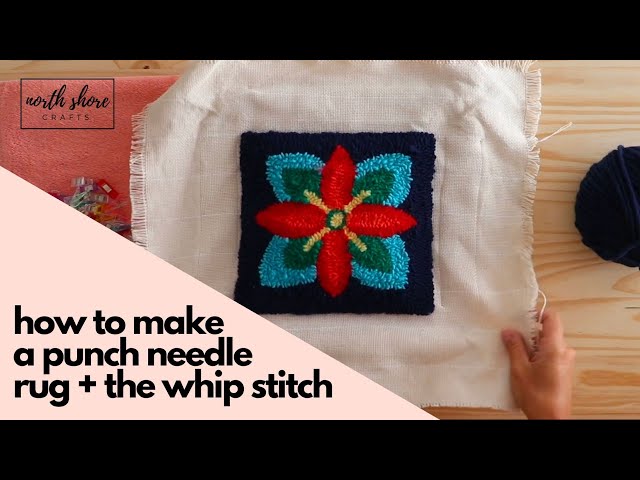Four top tips for making your own punch needle rugs – Whole Punching