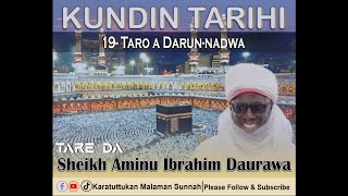 Kundin Tarihi - 19 | Sheikh Aminu Ibrahim Daurawa |@karatuttukanmalamansunnah #kundintarihi #islam Kundin Tarihi - 19 | Sheikh Aminu Ibrahim Daurawa |@karatuttukanmalamansunnah #kundintarihi #islam