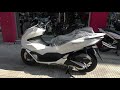 This is the new 2021 HONDA PCX 125 scooter (unboxing video)