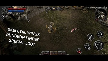 Anima arpg - Skeletal Wings (Dungeon Finder Special loot)