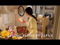 値上げに備えて小さな台所を整える｜家の中で作る休日のささやかな春の過ごし方｜Living alone in small house in Japan