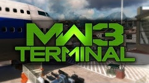 MW3 DLC - Terminal Gameplay - NEW FREE MAP PACK - Multiplayer Online - No Glitches - August 2012