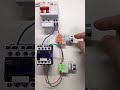 Contactor Control wiring details fir motor On/off#contactor #controlwiring #electrician #motorwiring
