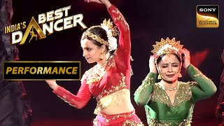 India's Best Dancer S3 | Expression Queen Hansvi की Performance ने छुआ Geeta Maa का दिल| Performance