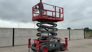 Skyjack SJ6832 rough terrain diesel scissor lift 
