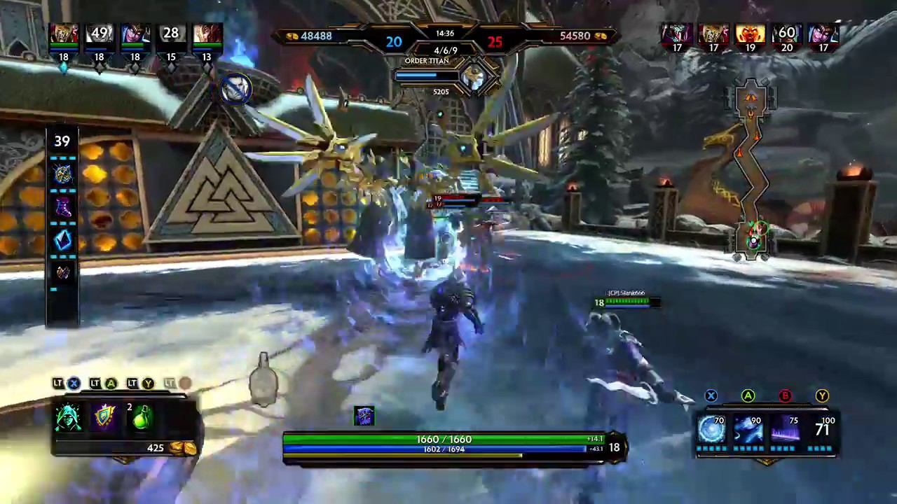 SMITE Xbox Janus Penta Kill Assault