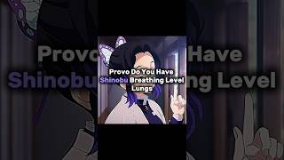 Prove Do You Have Shinobu Kochou Breathing Level Lungs #shorts #viral #demonslayer #shortsfeed