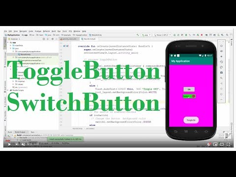ToggleButton and SwitchButton - Android Kotlin