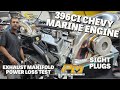 396 Marine Small Block Chevy Exhaust Manifold Power Loss and Sight Tubes at Prestige Motorsports