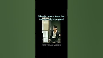 When Jk came to know that Tae rejected y/n proposal 🤣🤣#shorts #bts #mybtstory
