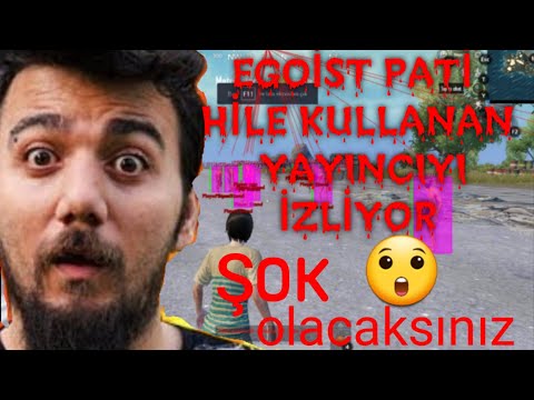 EGOİST PATİ HİLE KULLANAN YAYINCIYI İZLİYOR 😲 ŞOK OLACAKSINIZ !!