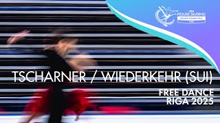 Seraina Tscharner Laurin Wiederkehr Sui Junior Ice Dance Free Dance Riga 2025