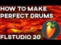 HOW TO MAKE HARD DRUMS IN FL STUDIO 20 | The SECRETS for trap DRUMS