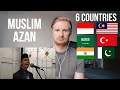 Muslim azan from six countries