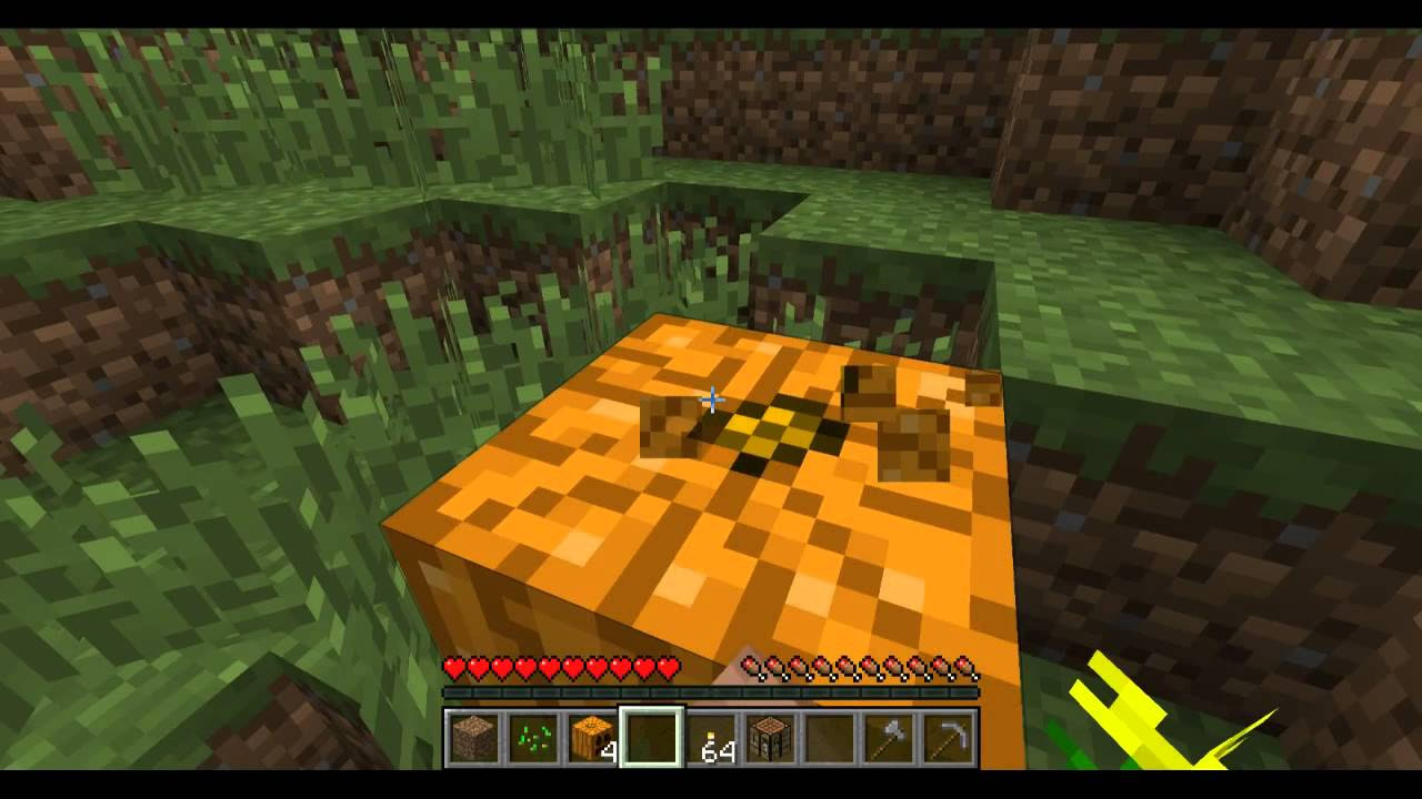 Minecraft - How to Make Pumpkin Pie