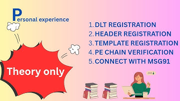 SMS Integration  in website | OTP integration | DLT Registration
