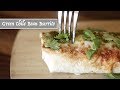 Green Chile Bean Burrito