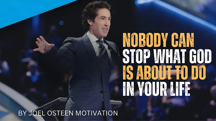 They Thought It Was Over for You... But God Had Other Plans|BY JOEEL OSTEEN MOTIVATION|