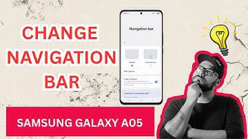 How To Change Navigation Bar on Samsung Galaxy A05 | Easy Steps 2025 Guide for Android Users!