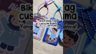 Bag Tag Anak Bisa Dijual Lagi ✨ #shorts #idebermain #backtoschool