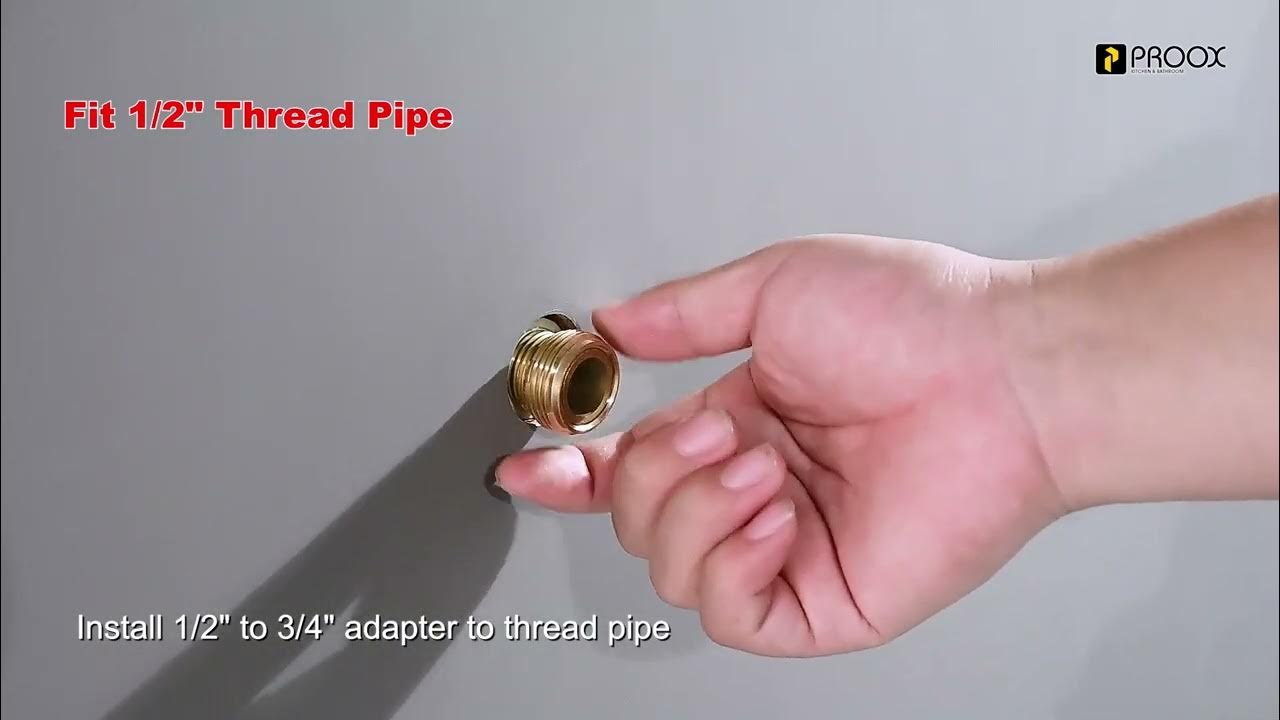 How to install tub spout with diverter YouTube