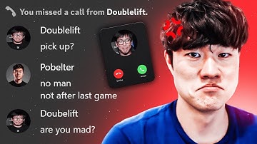 Trouble in Paradise between Pobelter and Doublelift