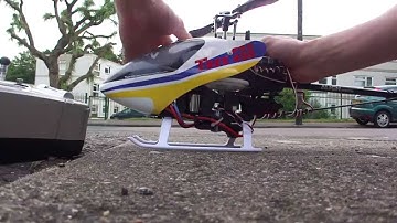 Trex 450 DFC second rebuild after 2 crashes in 10 days