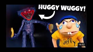 Jeffy Plays Poppy Playtime Huggy Wuggy