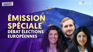 ÉLECTIONS EUROPÉENNES : LE GRAND DÉBAT LFI  / EELV / RENAISSANCE