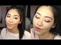 Easy Pink Glitter Eyes Makeup Tutorial | Luciana
