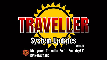 MgT2e FoundryVTT Dev Diary #8