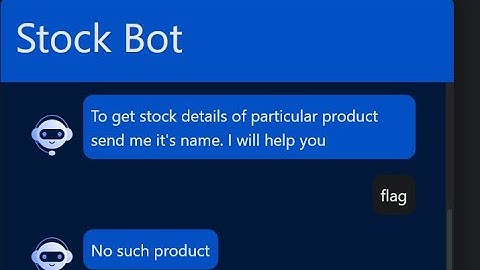 Stock Bot | Vishwa CTF | VIIT | CyberCell | CyberCellVIIT | Vishwa | Web Challenges | Web Hacking