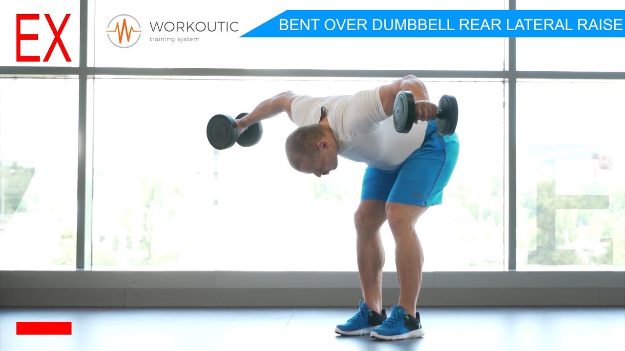 Workoutic - Shoulders Exercise - BENT OVER DUMBBELL REAR LATERAL RAISE ...